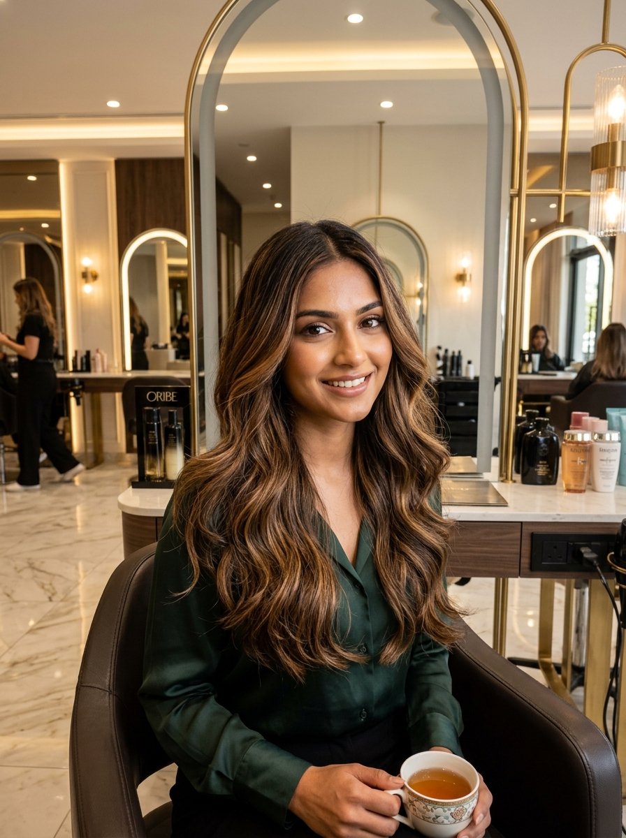 Hair colour at The Mirror by Embellish